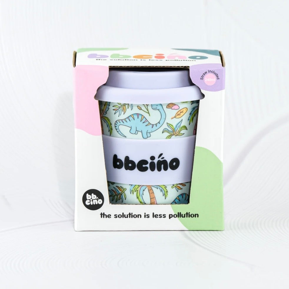 Reusable Babycino Cup - Sipasaurus (240ml)