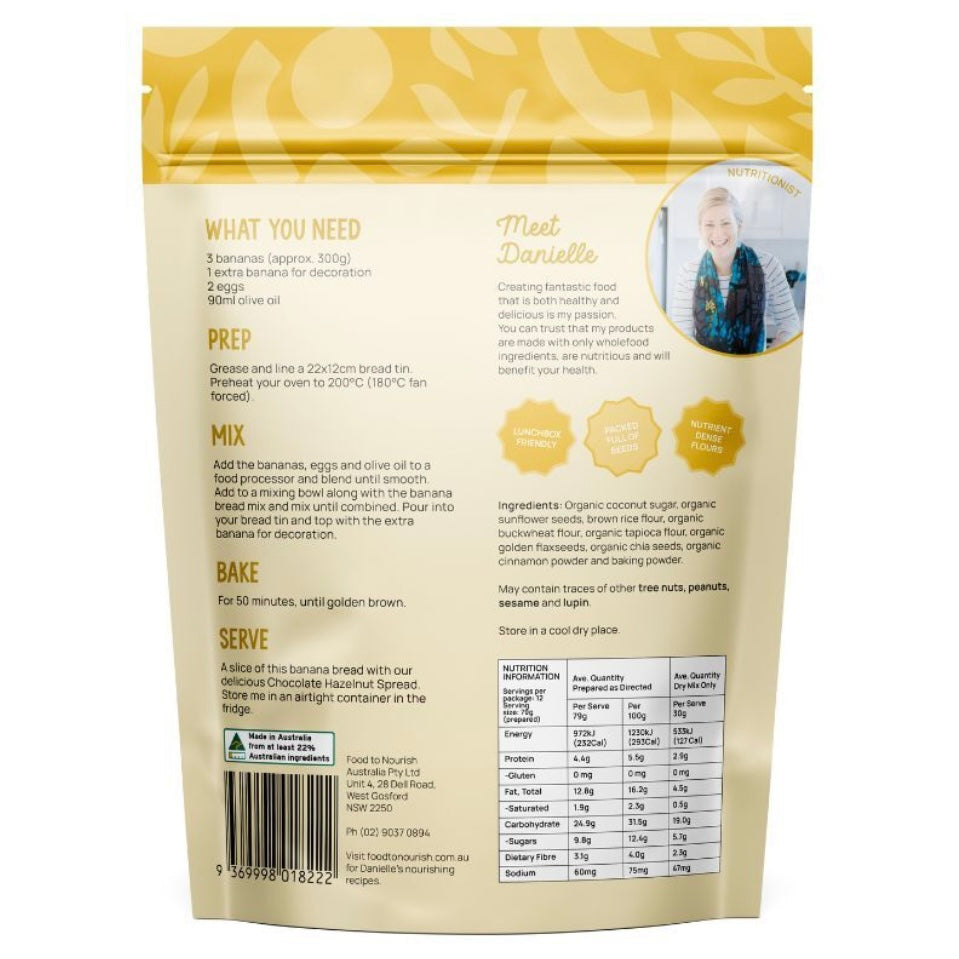 Banana Bread Mix 360g