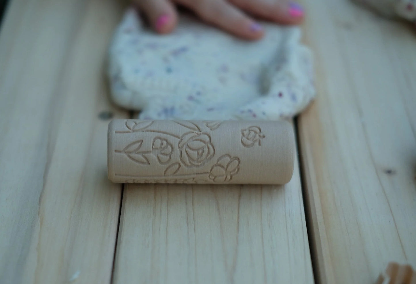 Eco Dough Roller - Flower