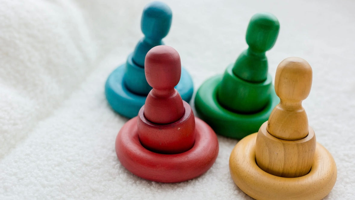 Rainbow People Cups and Rings