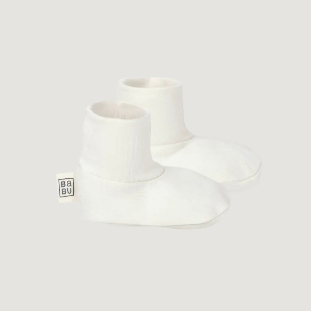 Baby Booties - Cream
