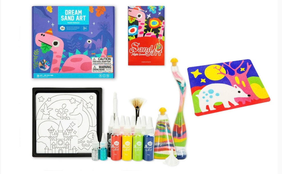 Sand Art - Night Scene