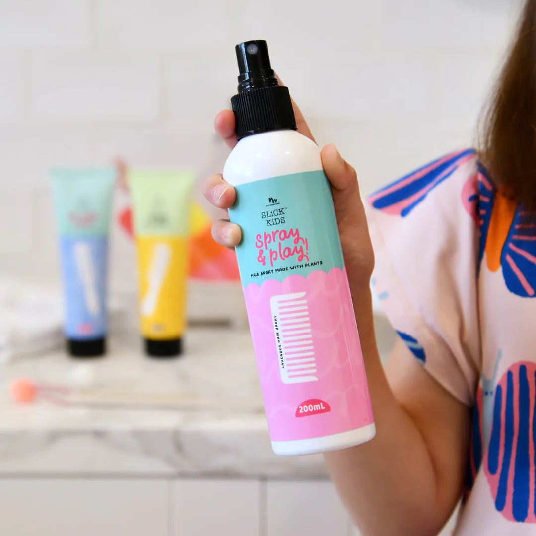 Plant Based Alcohol Free Hair Spray in Lavender and Lime 200ml