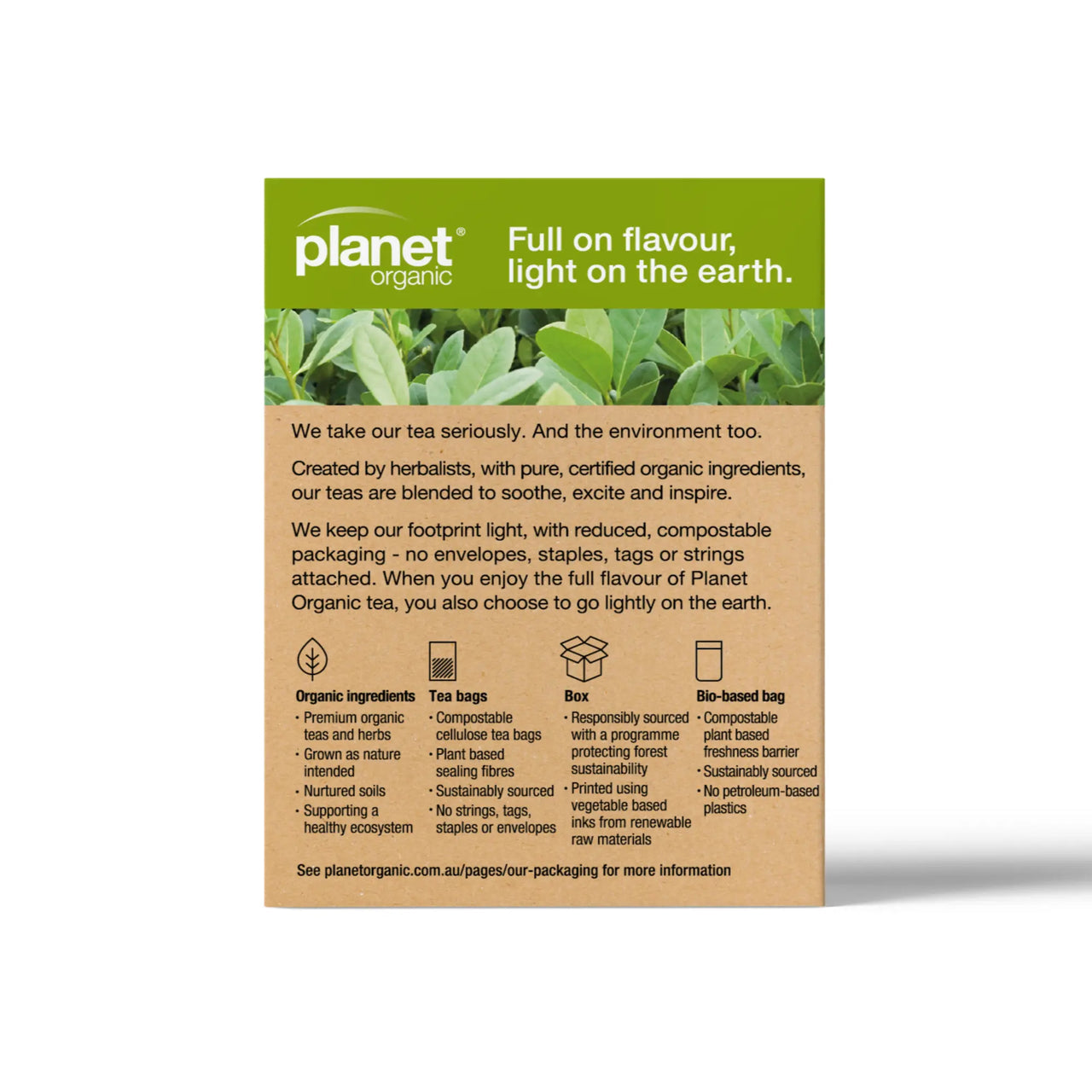 Yerba Mate 25 Teabags - Certified Organic