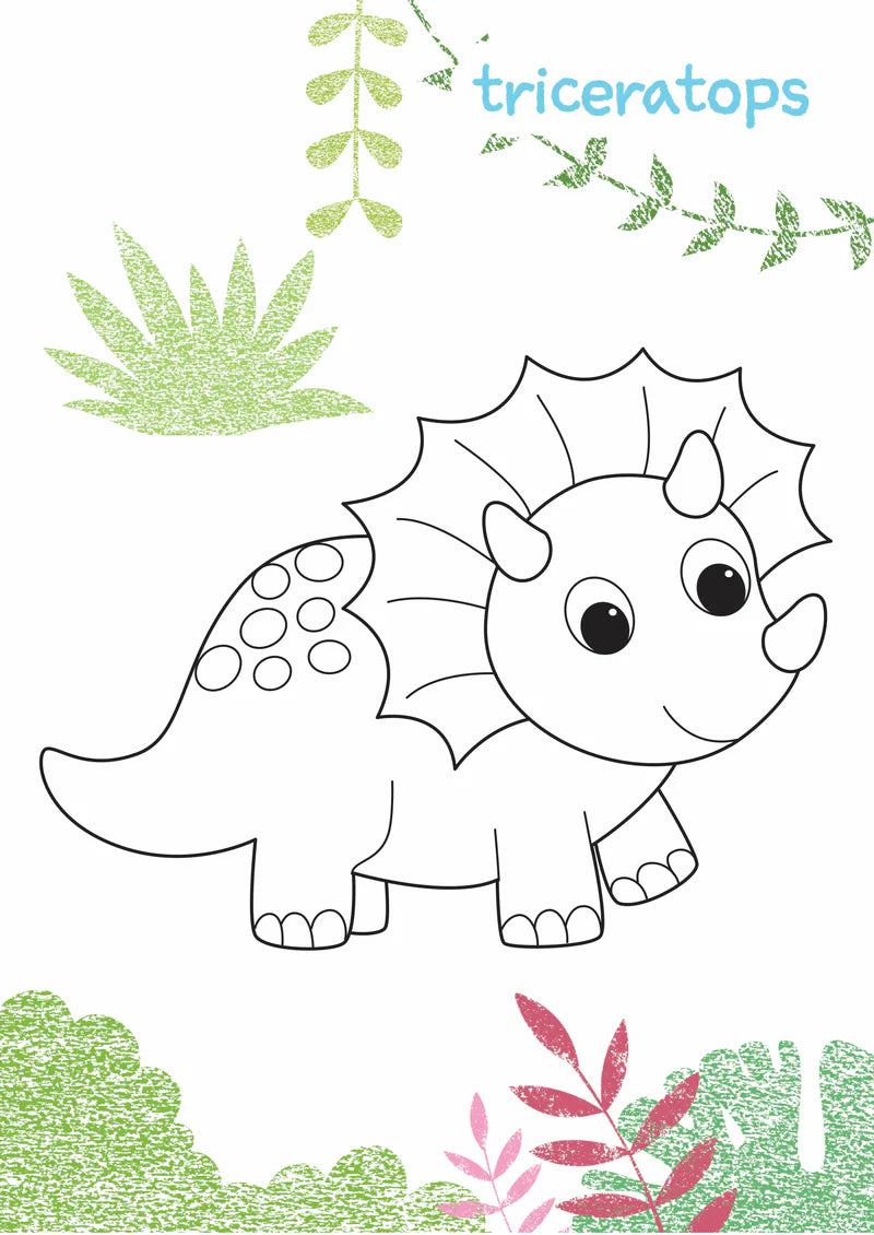 My First Colouring Book - Dinosaur