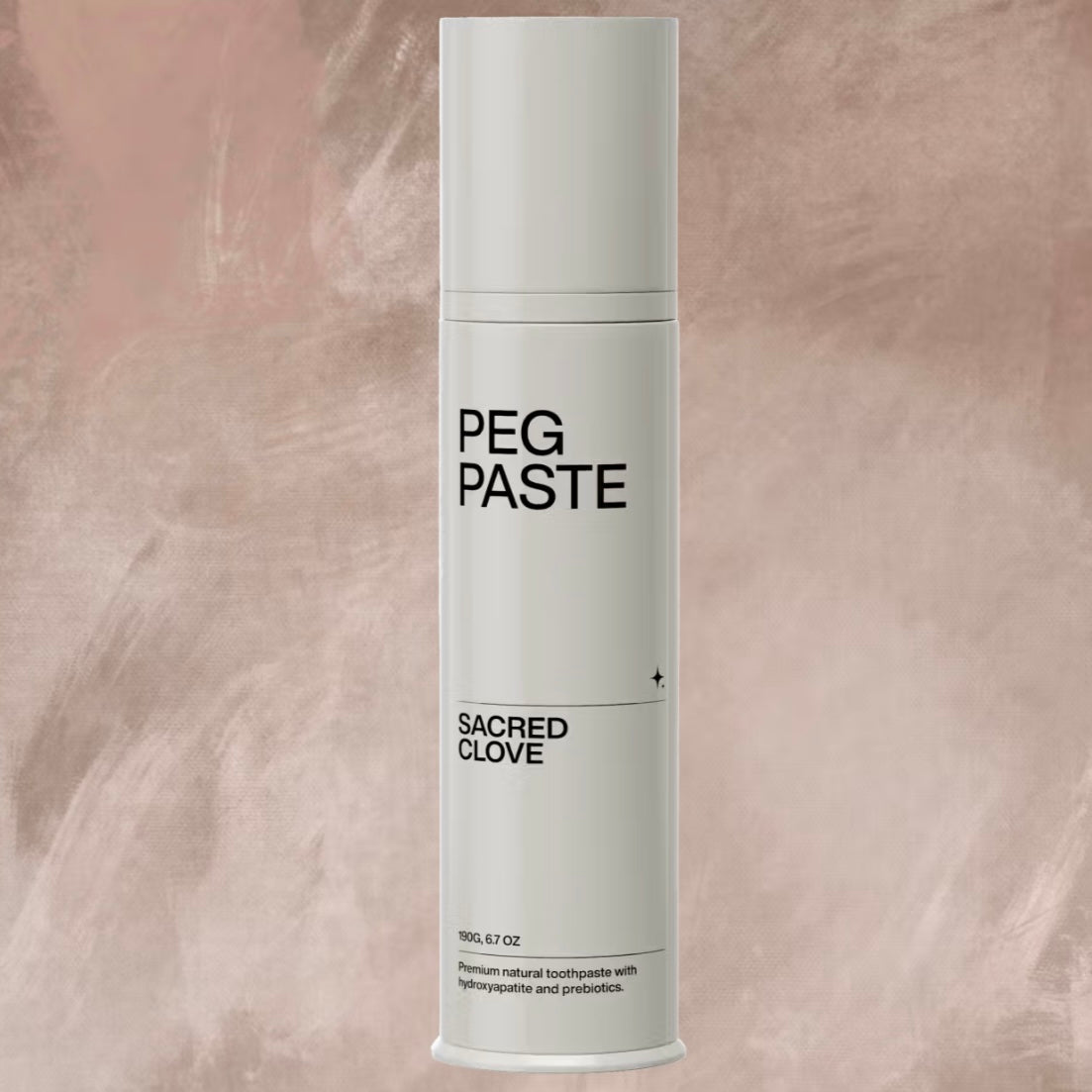 Peg Paste - Natural Toothpaste with Hydroxyapatite Sacred Clove 190g