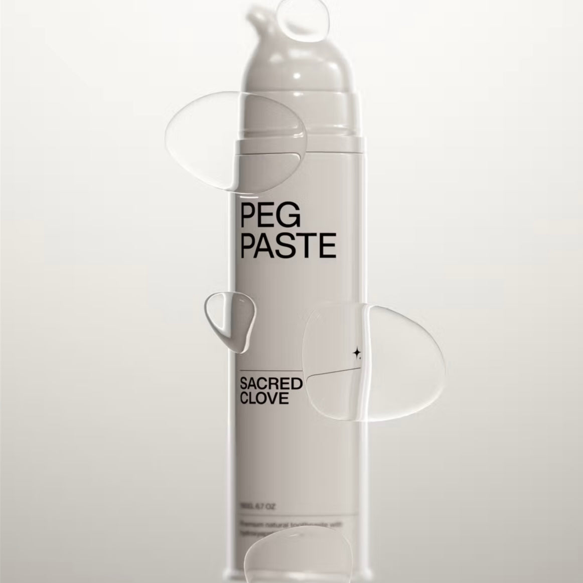 Peg Paste - Natural Toothpaste with Hydroxyapatite Sacred Clove 190g