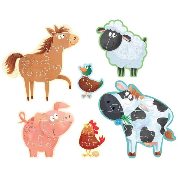 My First Puzzles: On the Farm