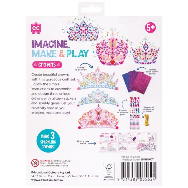 Imagine, Make & Play - Crowns