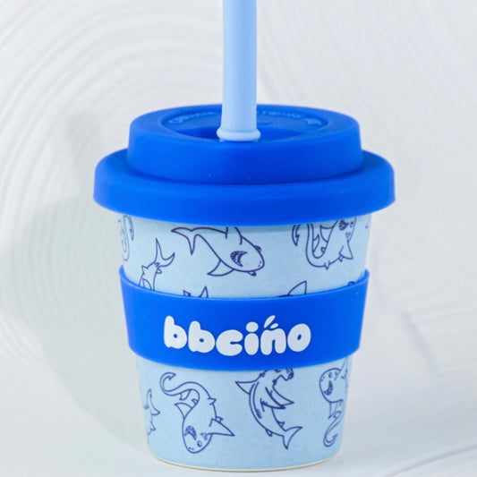 Reusable Babycino Cup - Shark