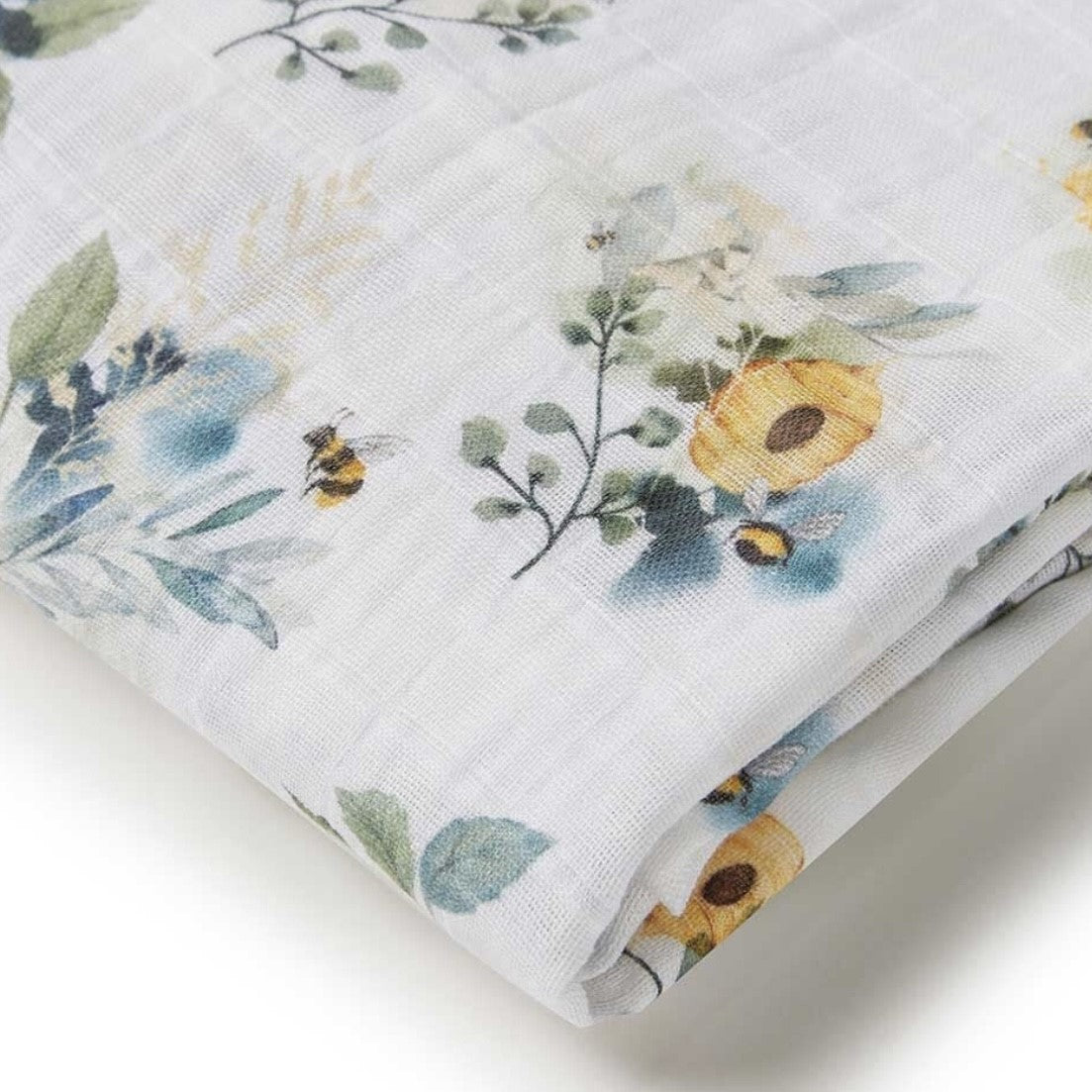 Garden Bee Organic Muslin Wrap - Limited Edition