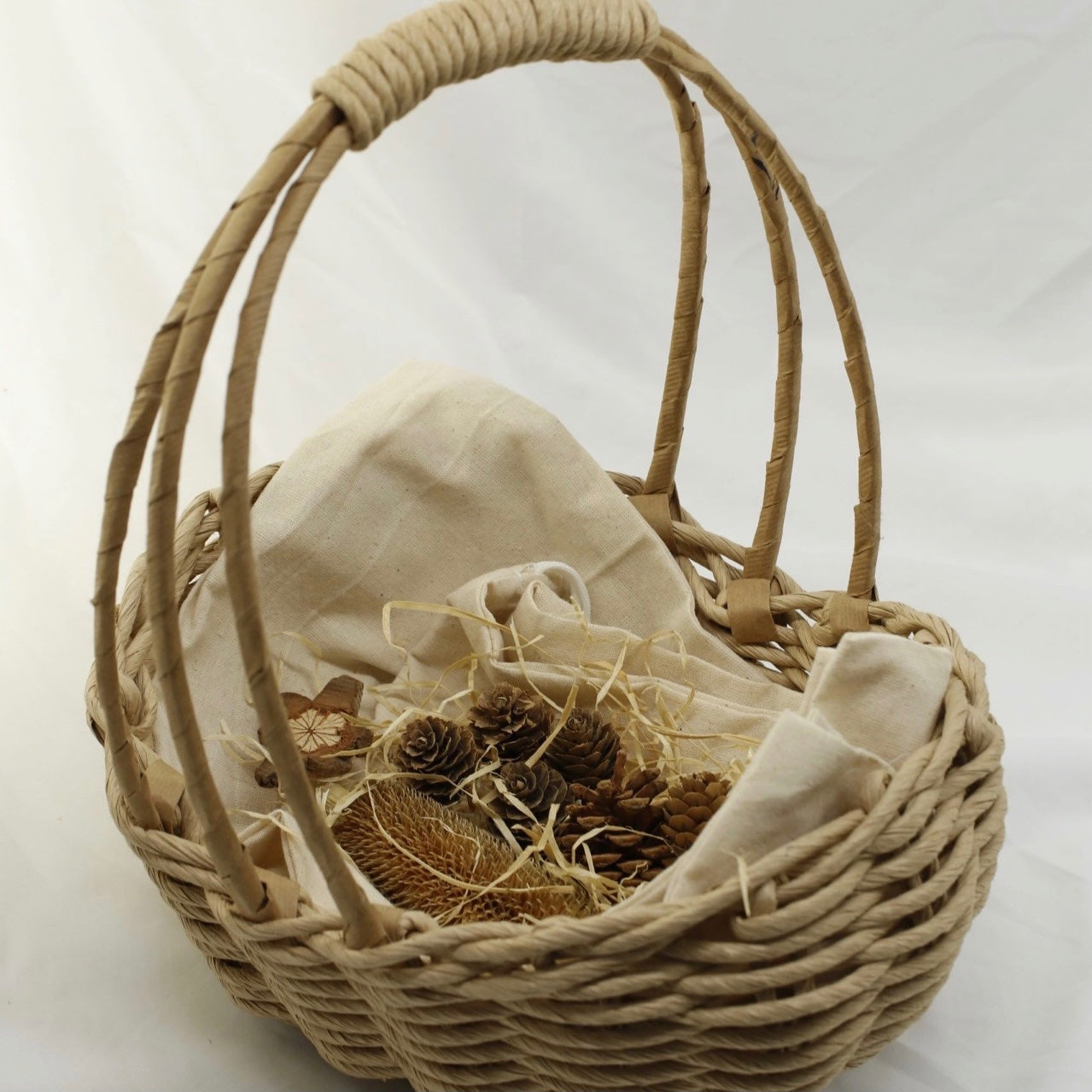 Cane Gardening basket