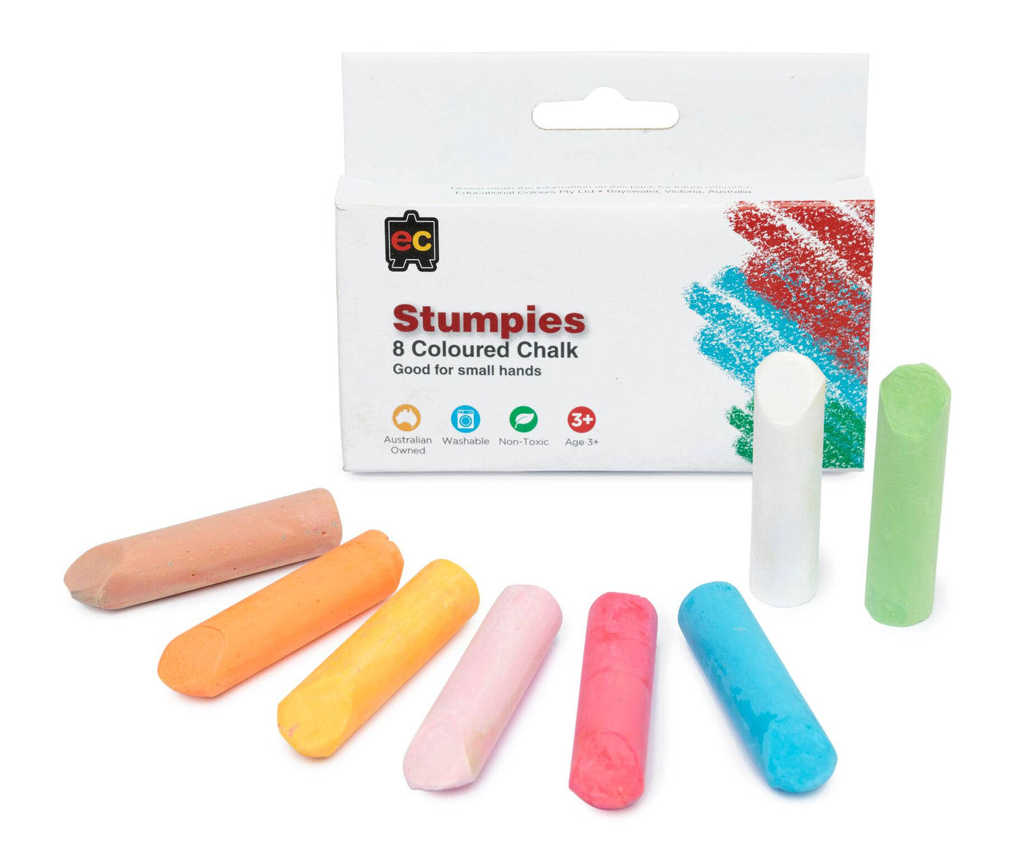 EC Stumpies Chalk Pkt 8