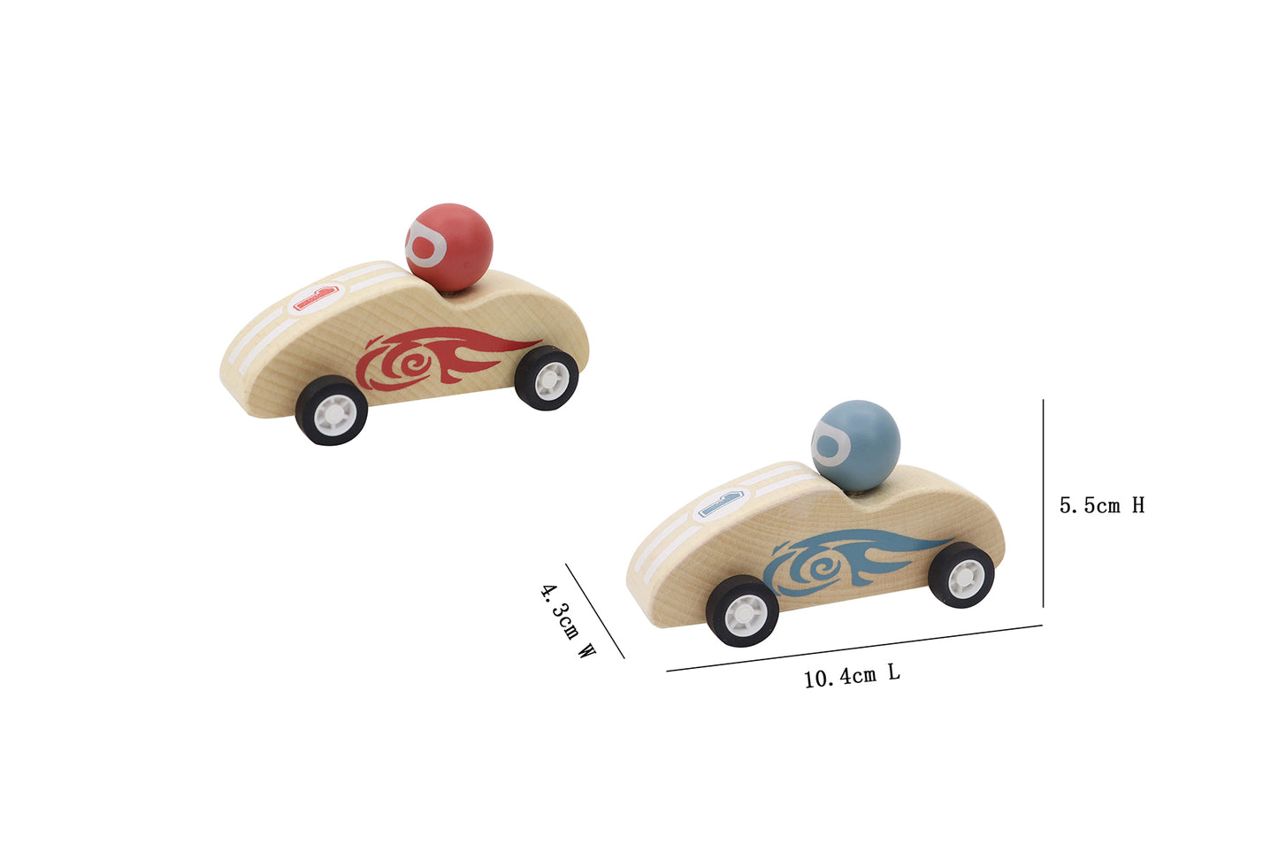 Retro SM Firespeed Pull Back Racing Car