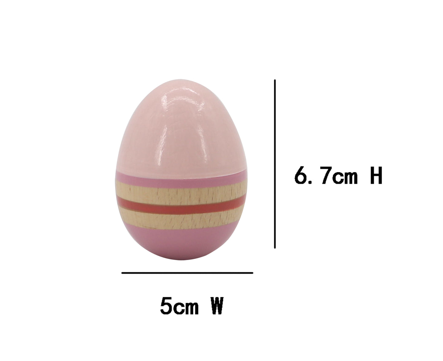 Wooden Egg Shaker