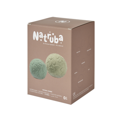 Natruba Leaf Sensory Balls - Green