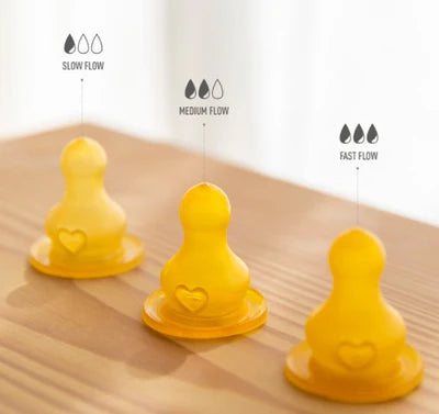 BIBS - 110ml Glass Bottle Set - Ivory