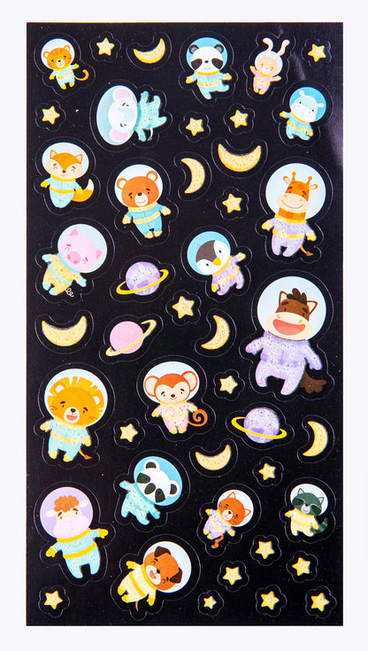 Cosmic Critters - Glow Sticker Set