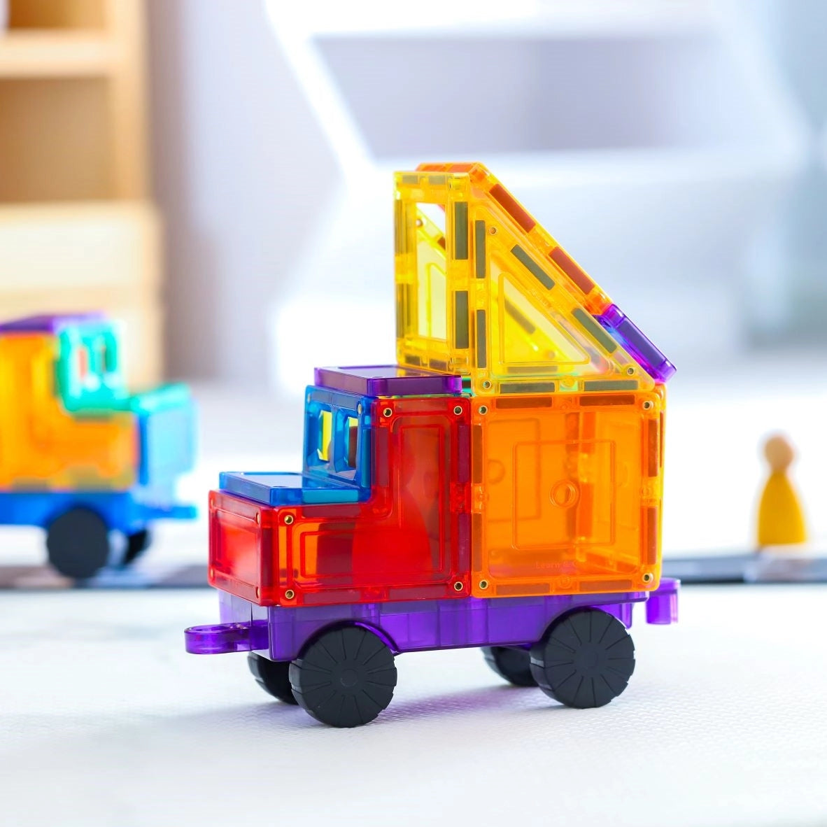 Magnetic Tiles - Car Base Pack (2 piece)