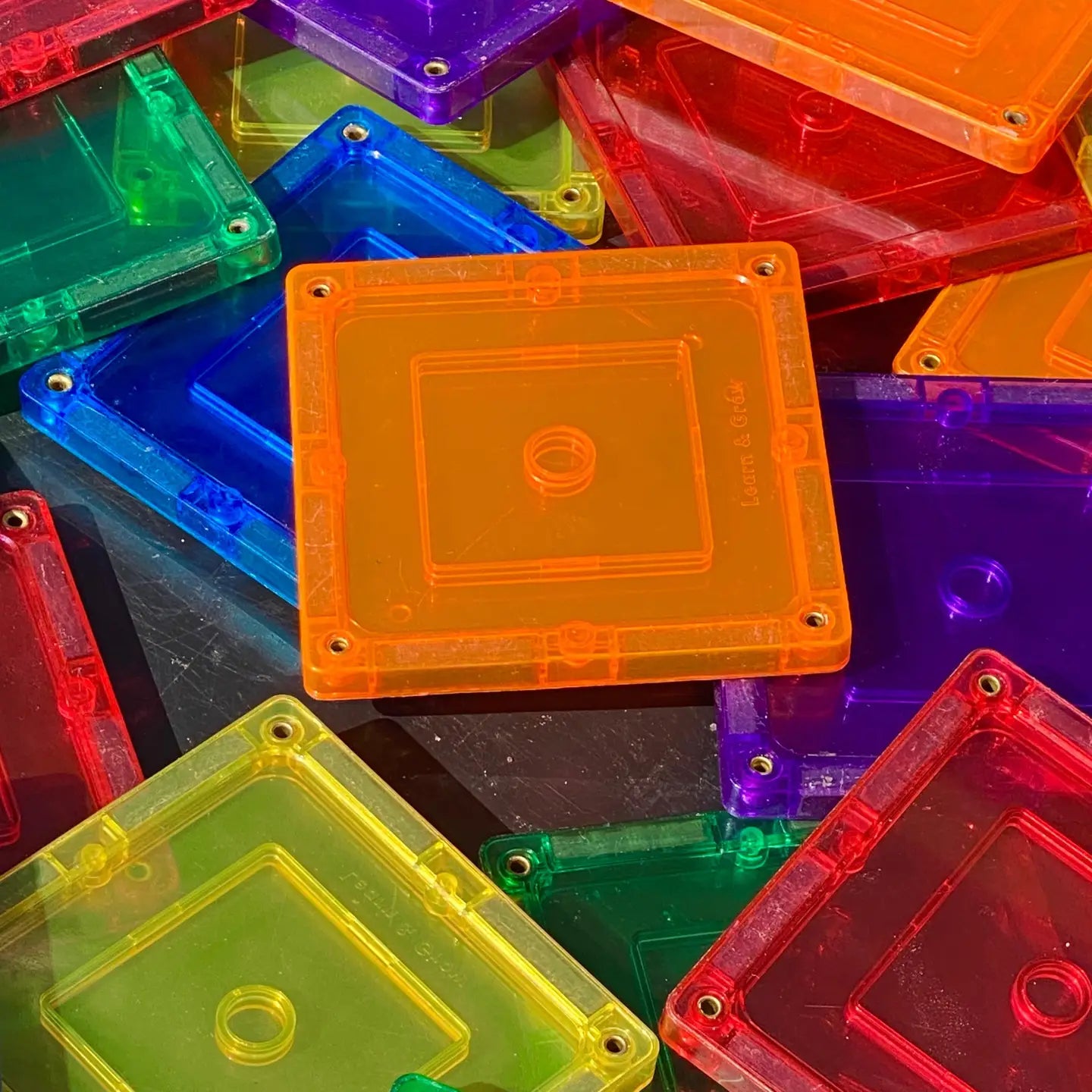 Magnetic Tiles - Small Square Pack (36 Piece)