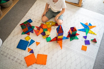 Magnetic Tiles - 64 Piece Set