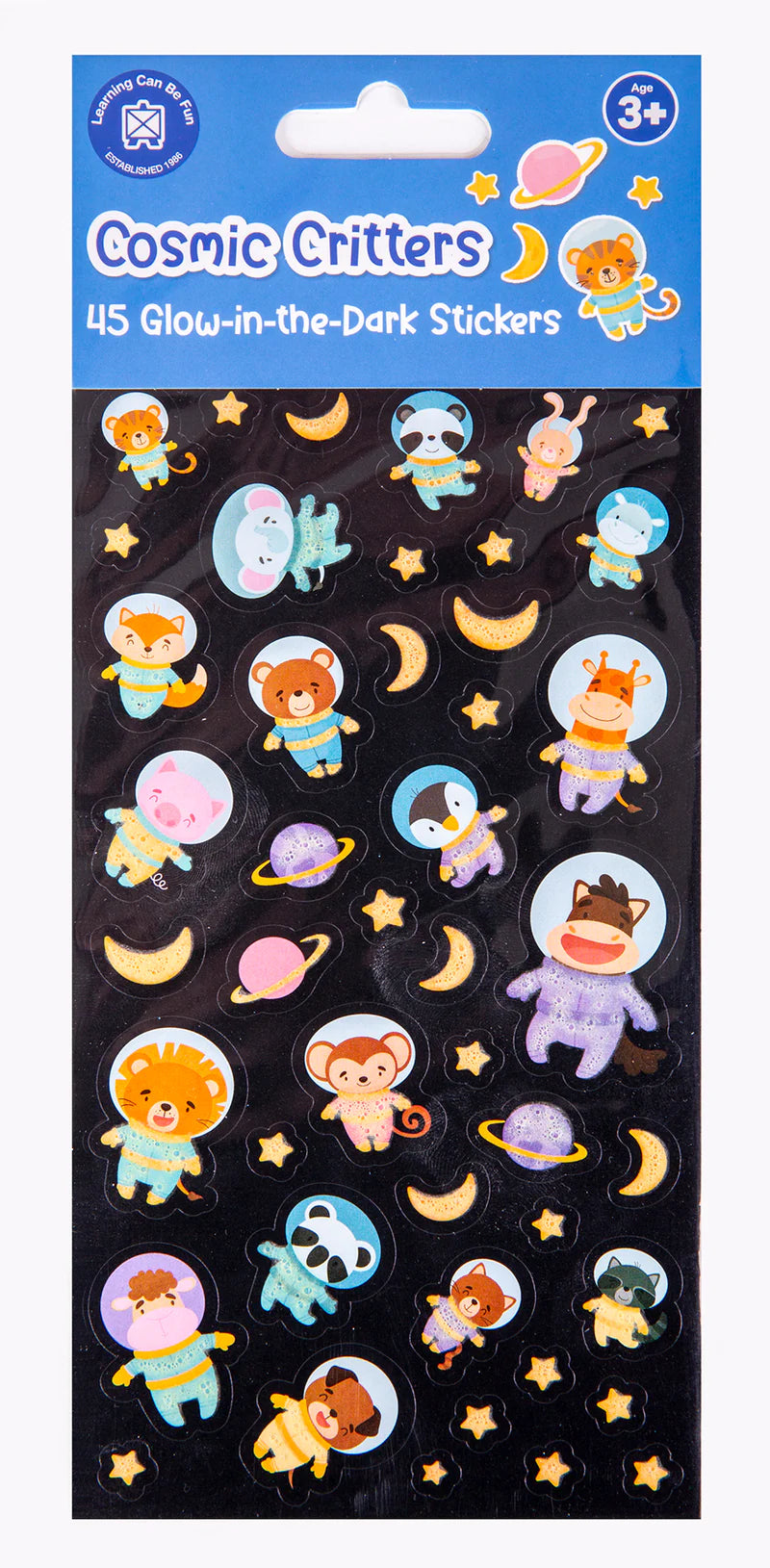 Cosmic Critters - Glow Sticker Set