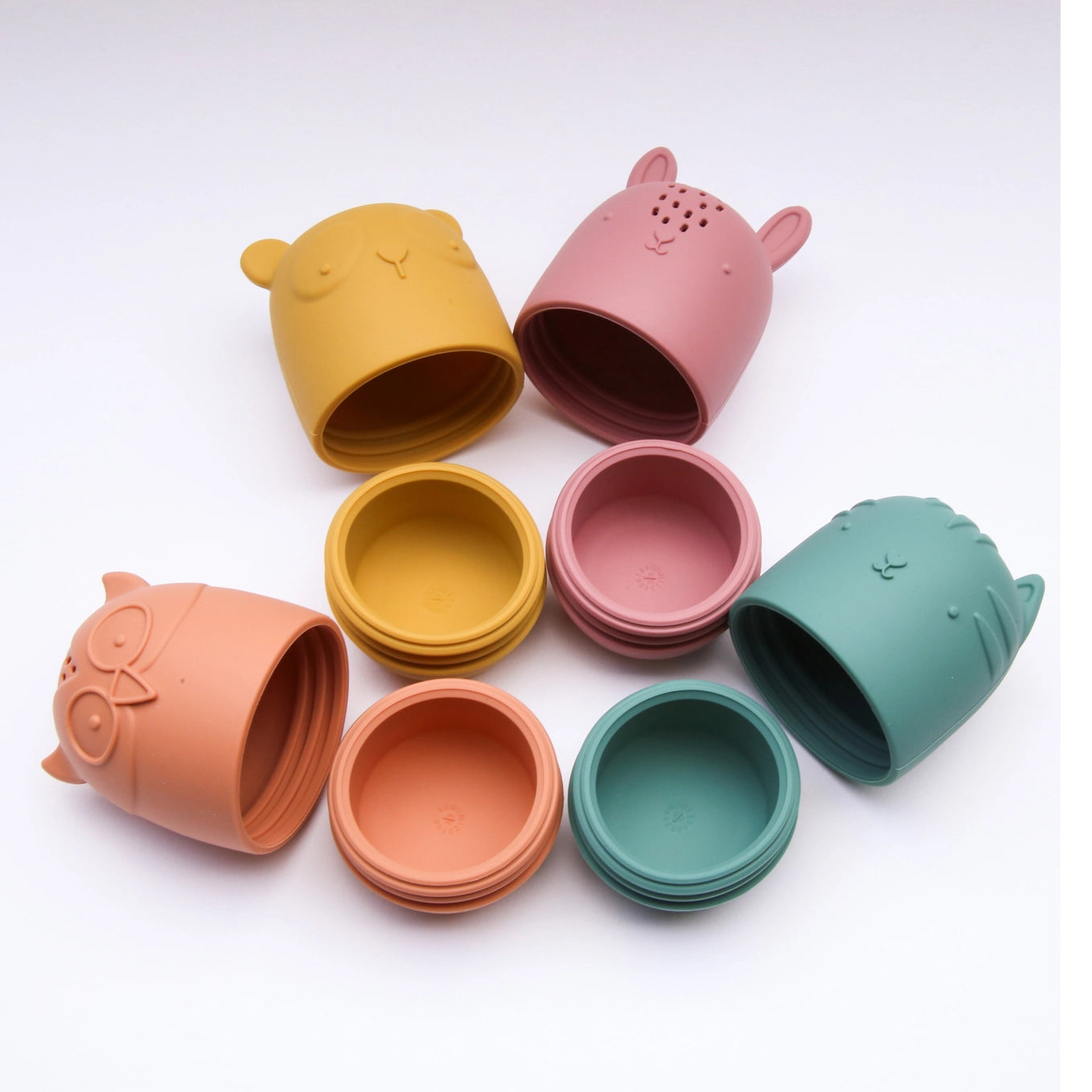 Silicone Bath Toy Set (4)