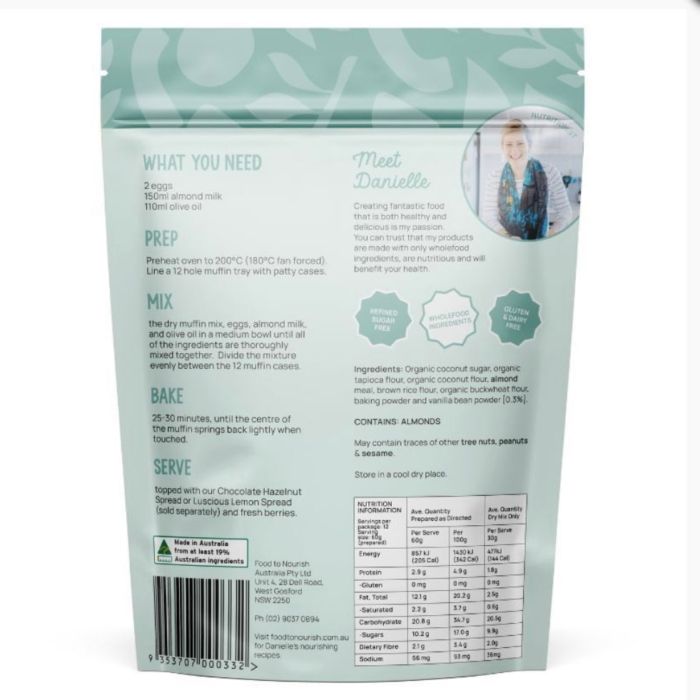 Vanilla Muffin Mix 360g
