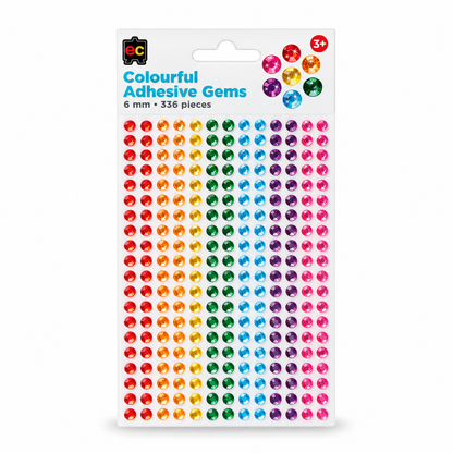 Adhesive Gems Colourful - 336pc