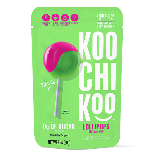 No Sugar Lollipops Vitamin C - Watermelon