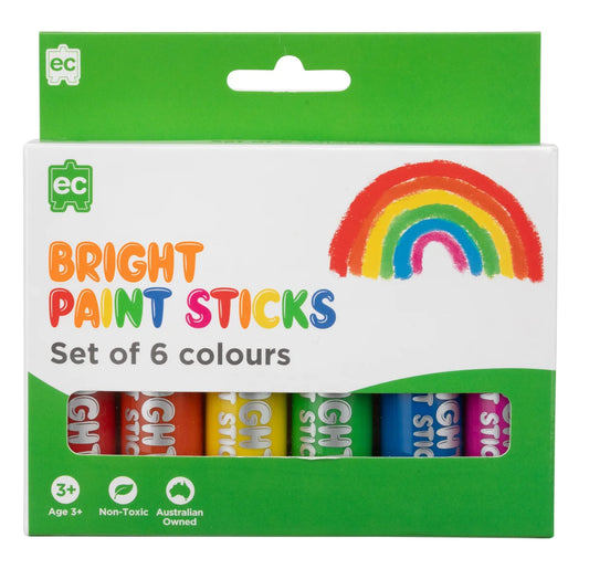 Paint Sticks - Bright| Set of 6