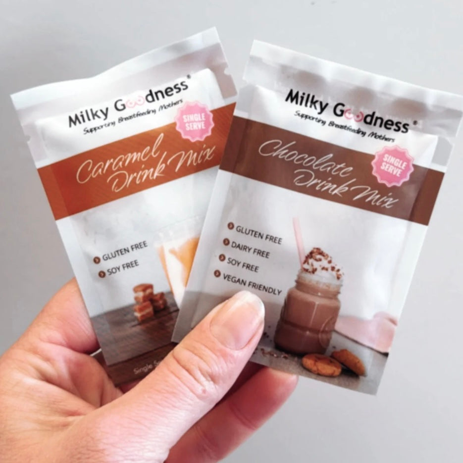 SINGLE SERVE Lactation Caramel Drink Mix