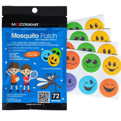Mozzigear Patch Sticker Insect Repellent 72's Pack