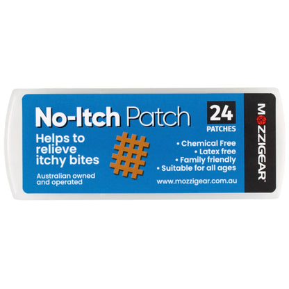 Mozzigear No Itch After Bite Beige Adhesive Patches 24's