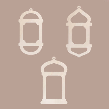 Wooden Lantern| 24 Pack