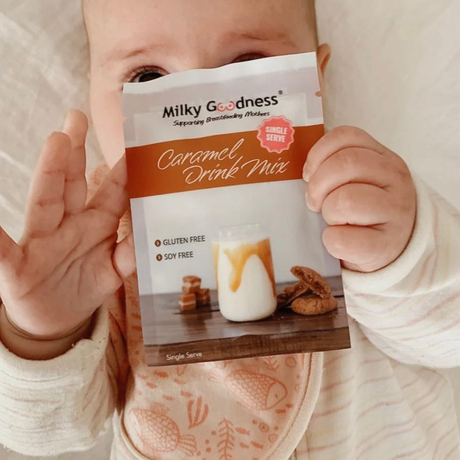 SINGLE SERVE Lactation Caramel Drink Mix