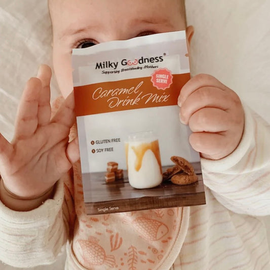 SINGLE SERVE Lactation Caramel Drink Mix