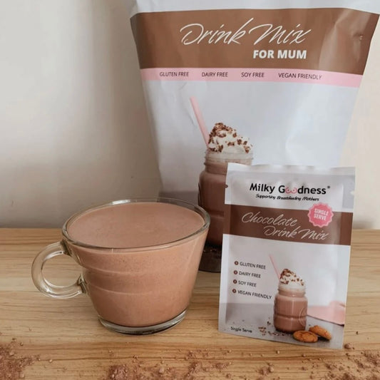 SINGLE SERVE Lactation Chocolate Drink Mix
