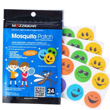 Mozzigear Patch Sticker Insect Repellent 24's Pack