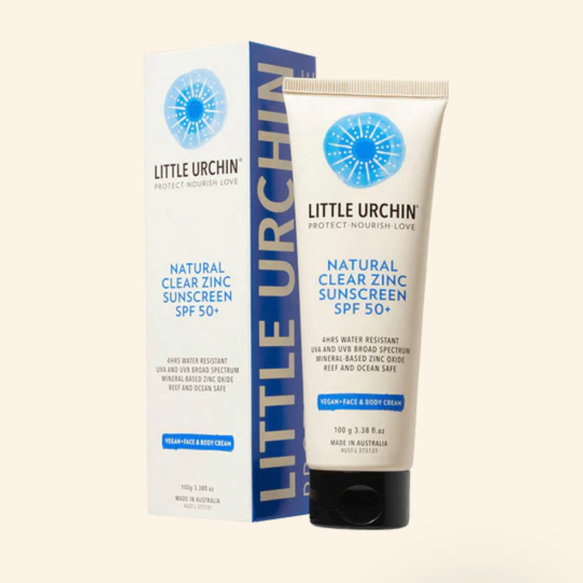 Natural Clear Zinc Sunscreen SPF 50 100g