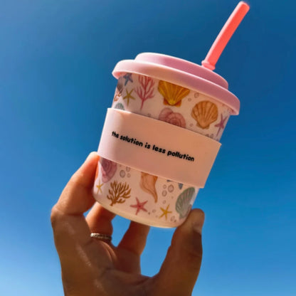 Reusable Babycino Cup - Shell, Yeah (240ml)
