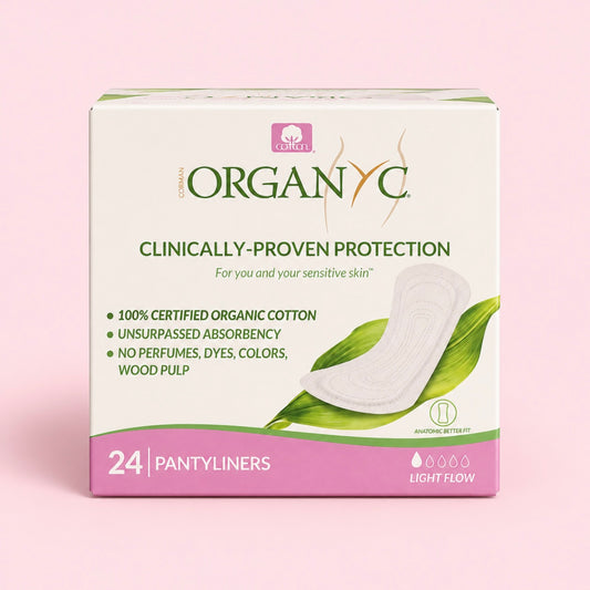 Organyc Organic Liners (Folded) Light Flow x 24 Pack