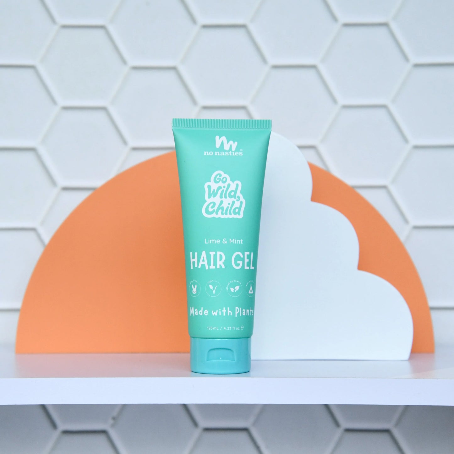 Kids Hair Gel in Zesty Lime and Fresh Mint 125ml