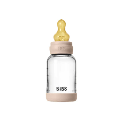 Glass Baby Bottle 120ml  - Blush