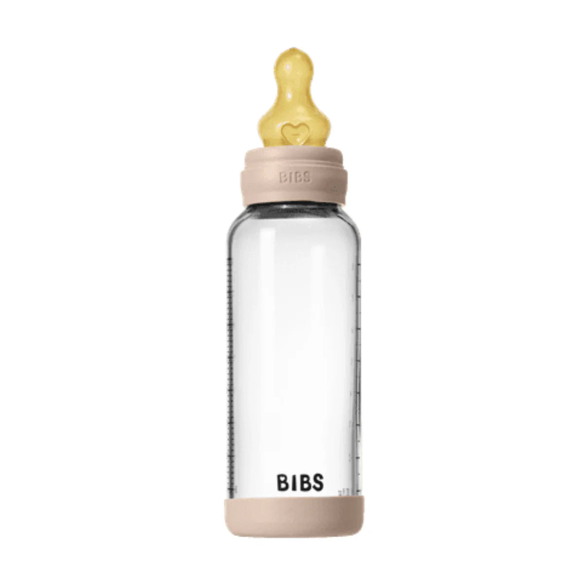 Glass Baby Bottle 240ml - Blush