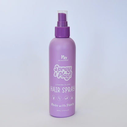 Plant Based Alcohol Free Hair Spray in Lavender and Lime 200ml