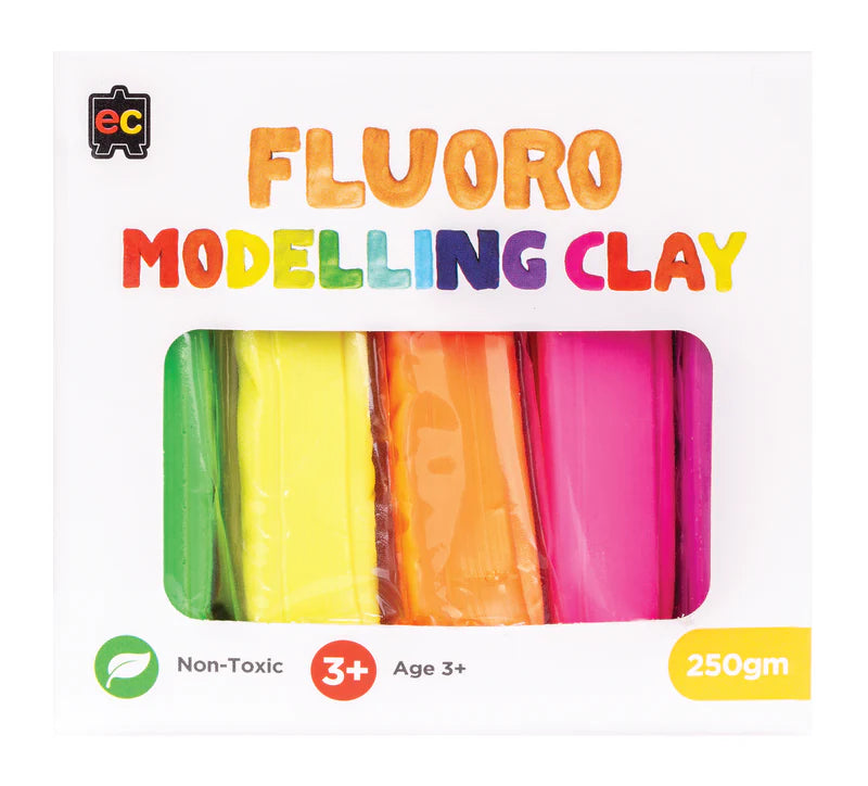 Ec Modelling Clay Modelling Clay 5 Pack - Fluoro – EC.BABY