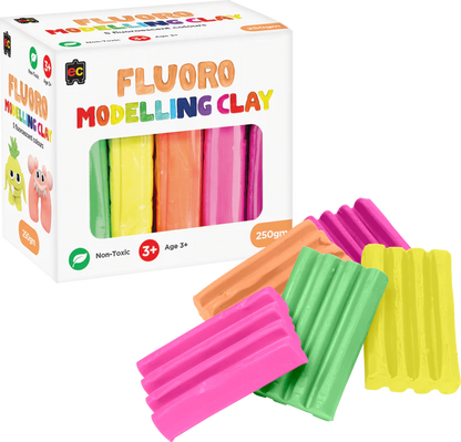 Modelling Clay 5 Pack - Fluoro