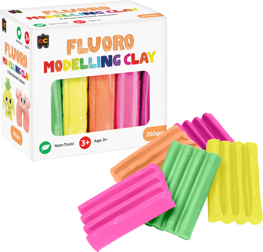Modelling Clay 5 Pack - Fluoro