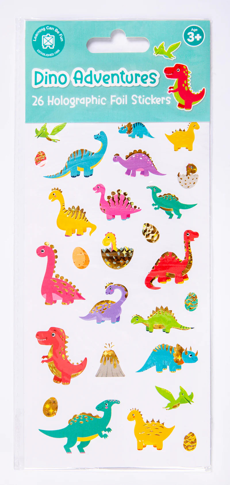 Dino Adventures - Holo Sticker Set